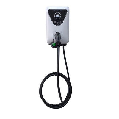 7KW 단일 커넥터 AC 충전소 5m 충전 케이블로 EV 충전이 간편화
