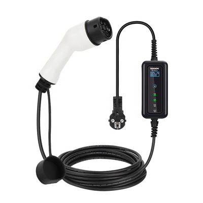 홈 타입 2 5m 케이블과 3.5KW 출력으로 32A 7KW 휴대용 EV 충전소