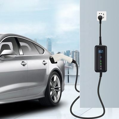 홈 타입 2 5m 케이블과 3.5KW 출력으로 32A 7KW 휴대용 EV 충전소