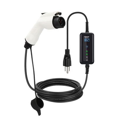 8-32A 조절 가능한 EV 충전기 GBT 타입1 타입2 3.5KW 7KW 11KW 22KW EV 휴대성