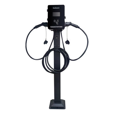 25cm*11cm*31cm OEM AC EV 충전기 IP55 등급 14KW 바닥에 장착된 충전소