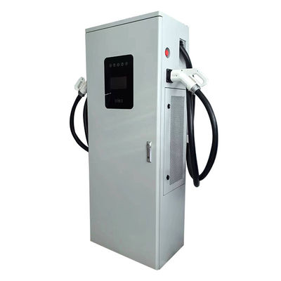 GBT/CCS 인터페이스 표준 120KW 스탠드형 LED 화면으로 EV 충전소